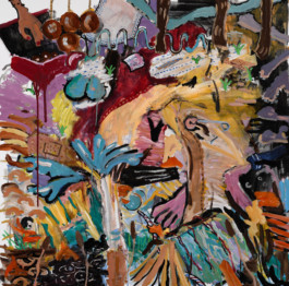 100% Polyester painting