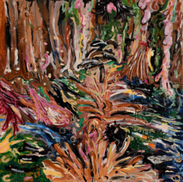 Clearing the wood painting